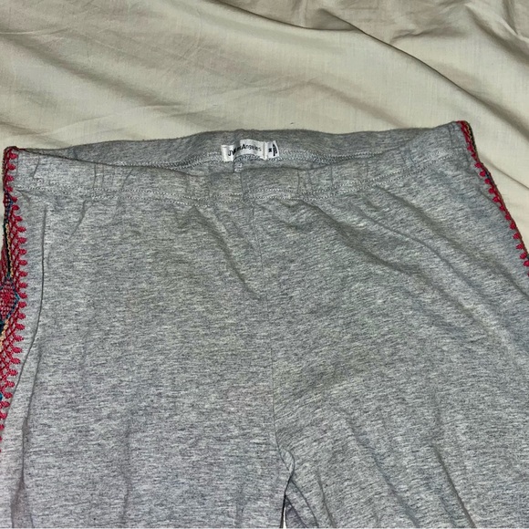 JW Los Angeles embroidered light grey leggings s/M - Picture 6 of 9